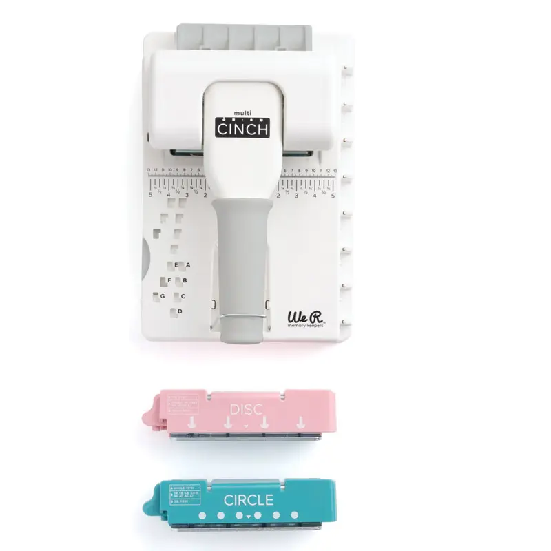 We R Makers - Multi-Cinch incl. Base, Disc & Circle Cartridge