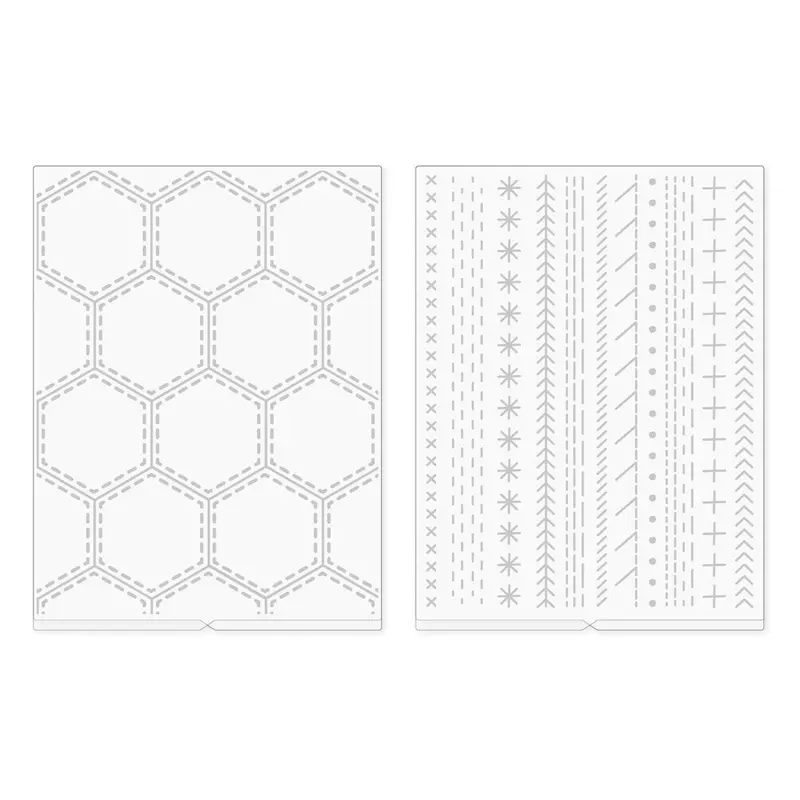 We R Makers - Paige Evans Revolution Embossing Folder (2pcs)