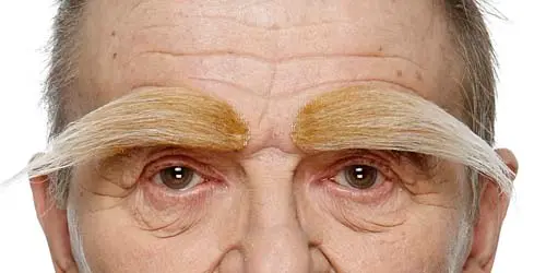 Wenkbrauwen blond