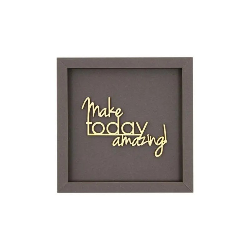 Werkpunk Make Today Amazing | Donkergrijs | M