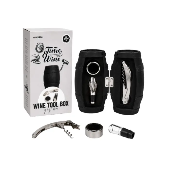 Wijn Accessoire Set Vat