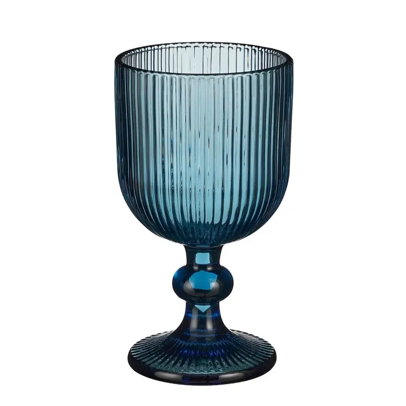 Wijnglas Blauw - 250 ml