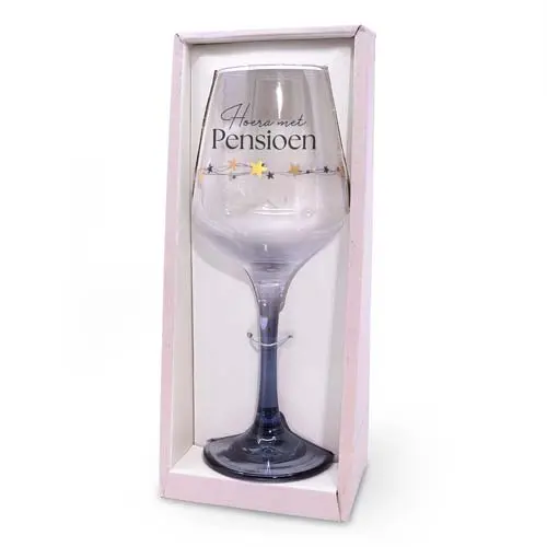 Wijnglas - Pensioen