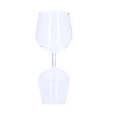 Wijnglas rood/wit