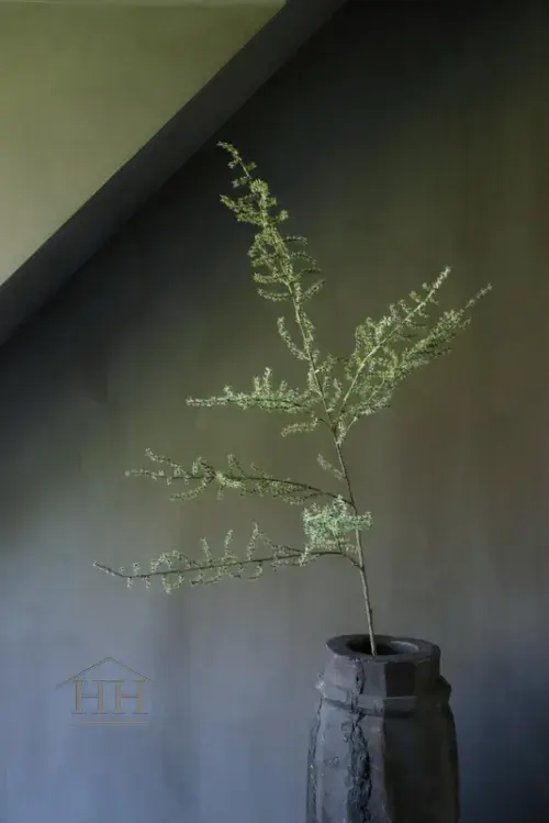 Wilde asparagus kunsttak - 130 cm