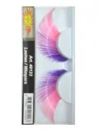 Wimpers maxi roze/paars