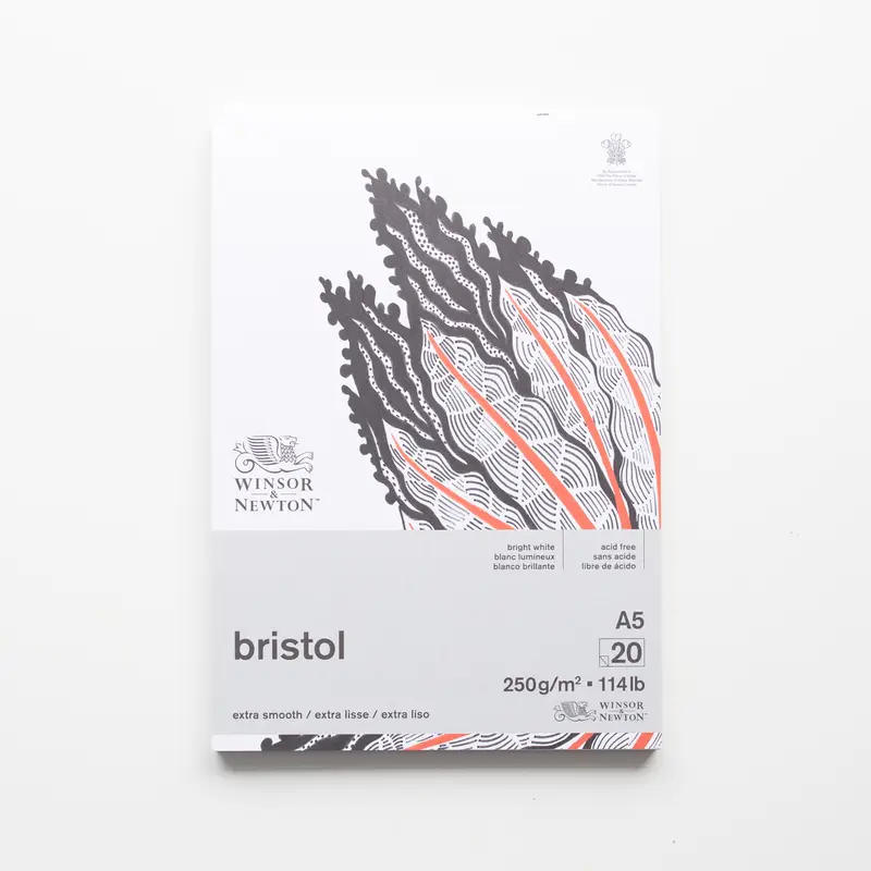 Winsor & Newton Bristol 250g 20 sheets A5