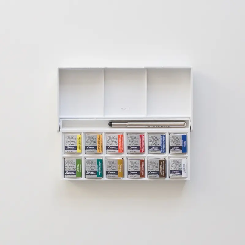Winsor & Newton Cotman Aquarel palette 12 kleuren