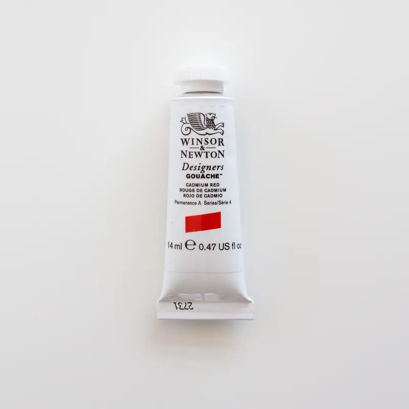 Winsor & Newton Designers Gouache 14ml Cadmium Red 4