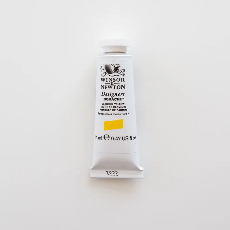 Winsor & Newton Designers Gouache 14ml Cadmium Yellow 4