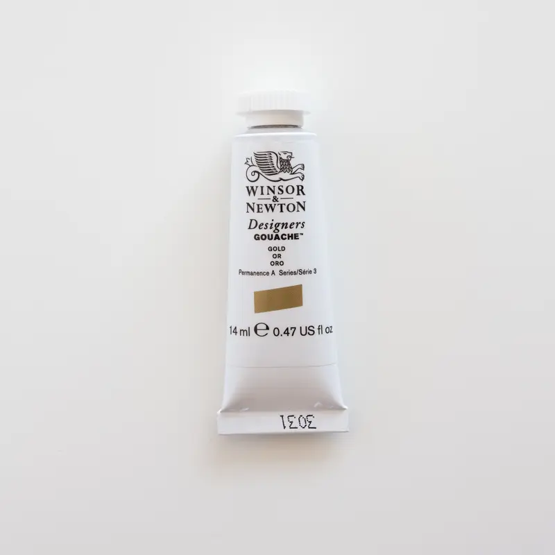 Winsor & Newton Designers Gouache 14ml Gold 3