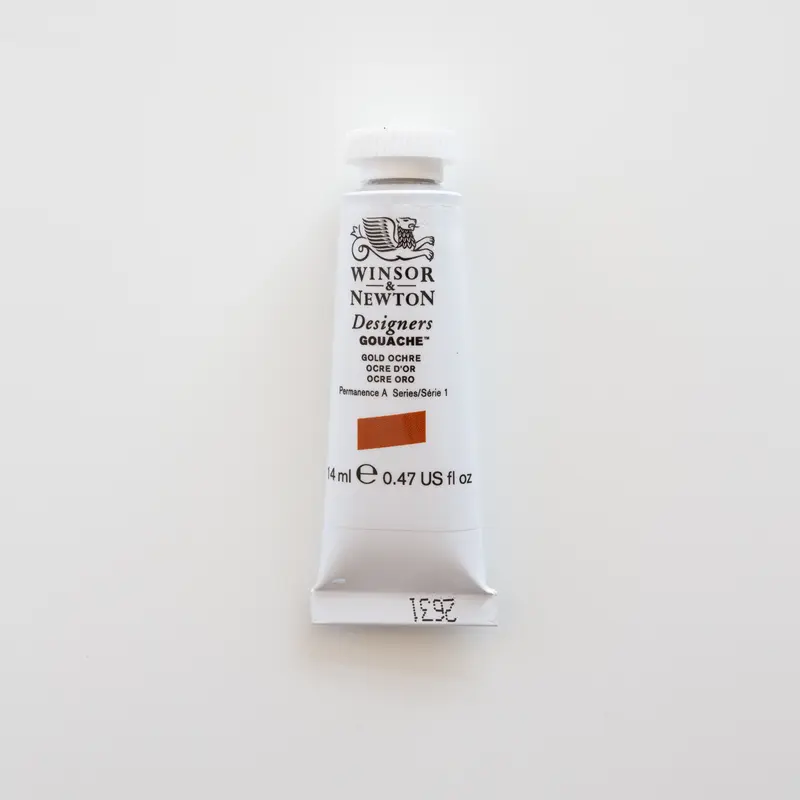Winsor & Newton Designers Gouache 14ml Gold Ochre 1