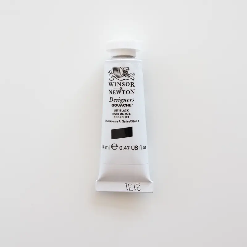 Winsor & Newton Designers Gouache 14ml Jet Black 1