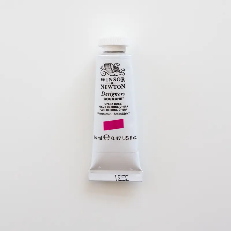 Winsor & Newton Designers Gouache 14ml Opera Rose 2