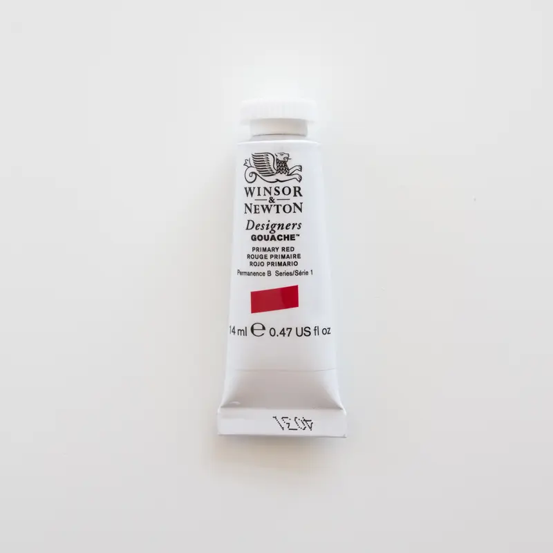 Winsor & Newton Designers Gouache 14ml Primary Red 1