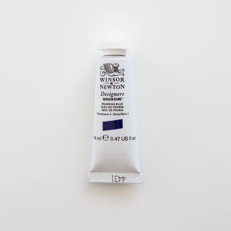 Winsor & Newton Designers Gouache 14ml Prussian Blue 1