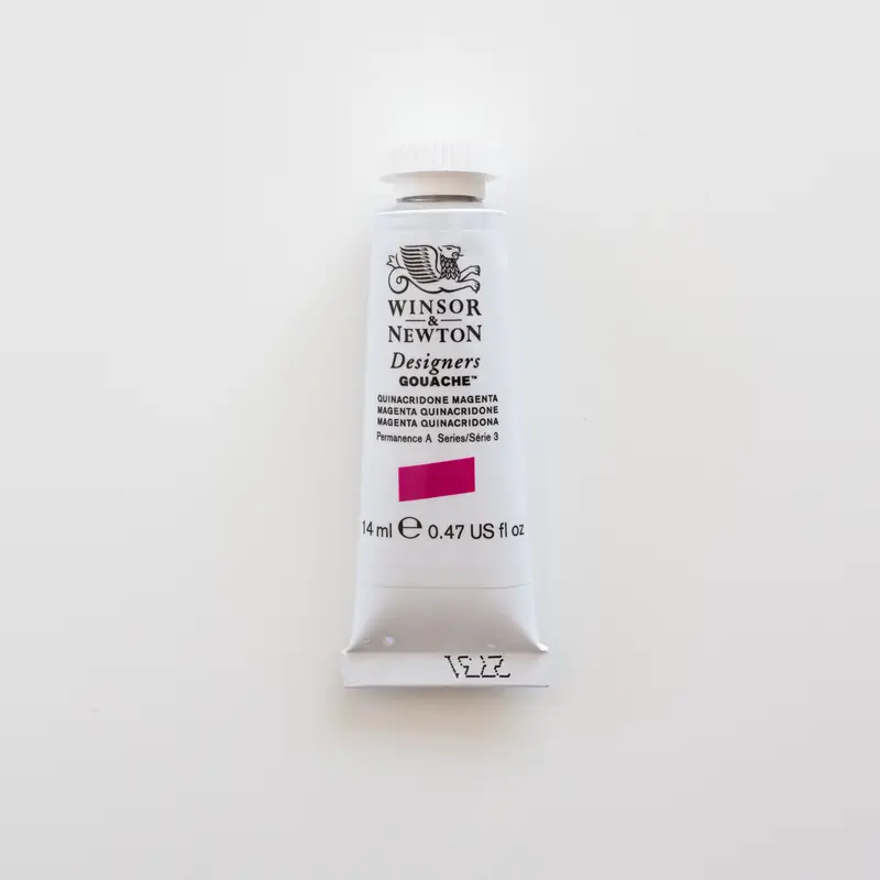 Winsor & Newton Designers Gouache 14ml Quinacridone Magenta 3