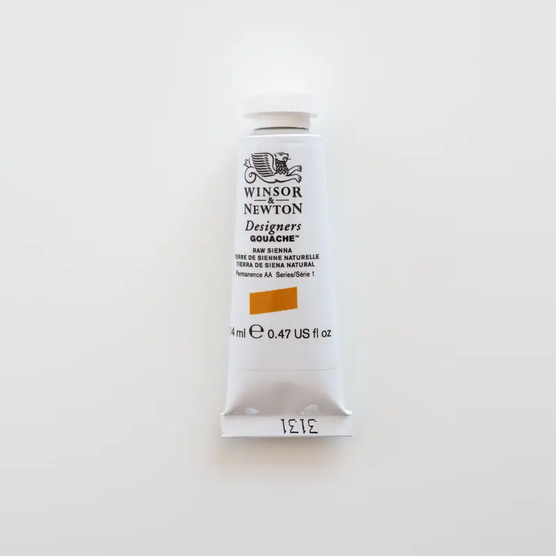 Winsor & Newton Designers Gouache 14ml Raw Sienna 1