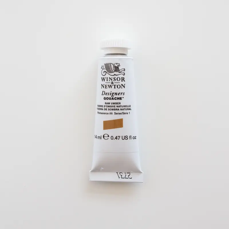 Winsor & Newton Designers Gouache 14ml Raw Umber 1