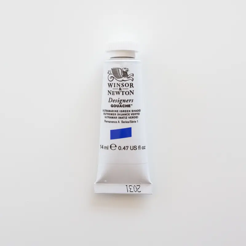 Winsor & Newton Designers Gouache 14ml Ultramarine (green shade) 1
