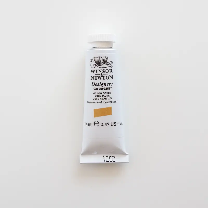 Winsor & Newton Designers Gouache 14ml Yellow Ochre 1