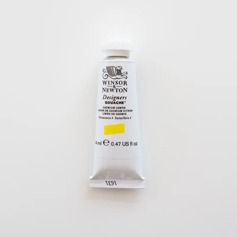 Winsor & Newton Designers Gouache Cadmium Lemon 4