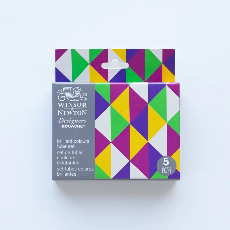Winsor & Newton Designers Gouache Set Brilliant Set 5x14ml