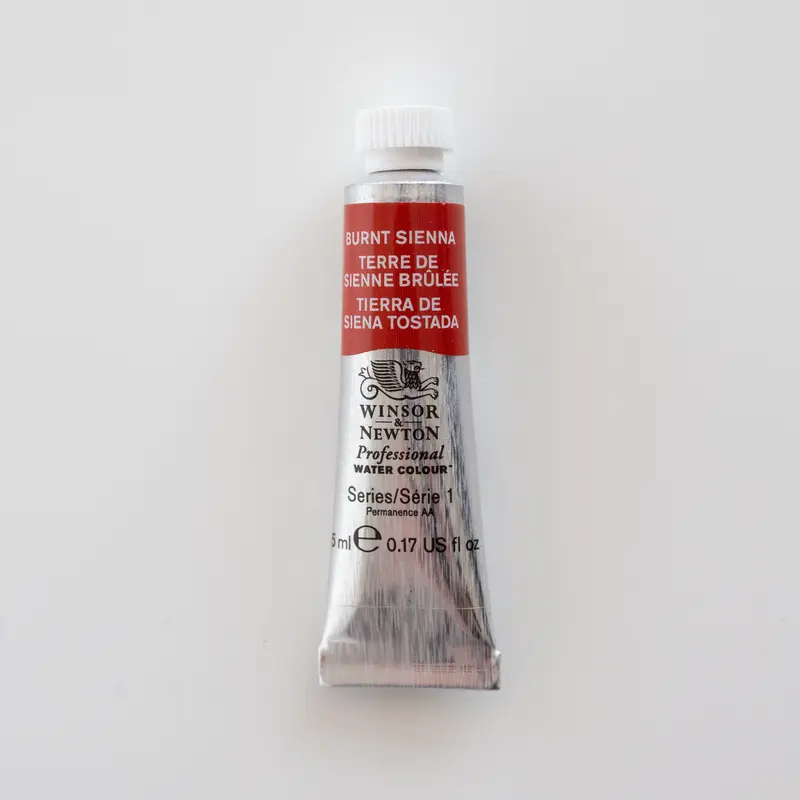 Winsor & Newton Professional Water Colours 5ml Burnt Sienna 1