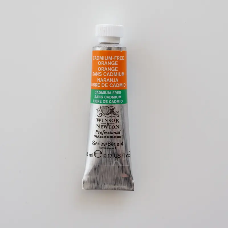 Winsor & Newton Professional Water Colours 5ml Cadmium-Free Orange 4