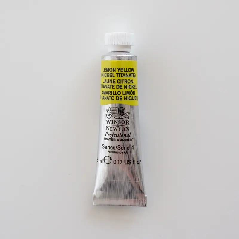 Winsor & Newton Professional Water Colours 5ml Lemon Yellow (nickel titanite) 4