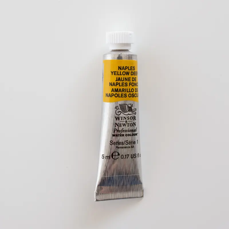 Winsor & Newton Professional Water Colours 5ml Naples Yellow Deep 1