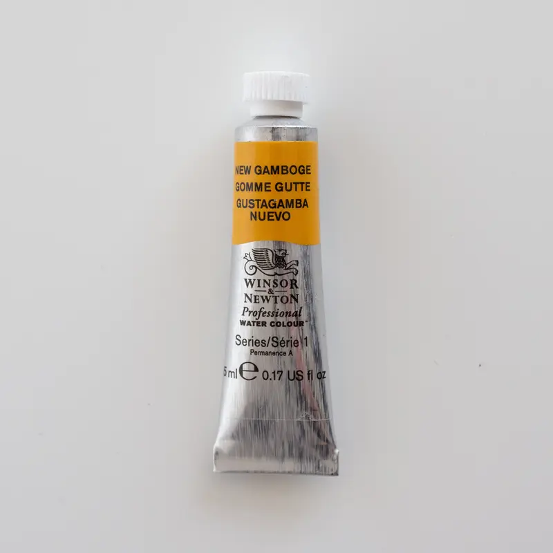 Winsor & Newton Professional Water Colours 5ml New Gamboge 1