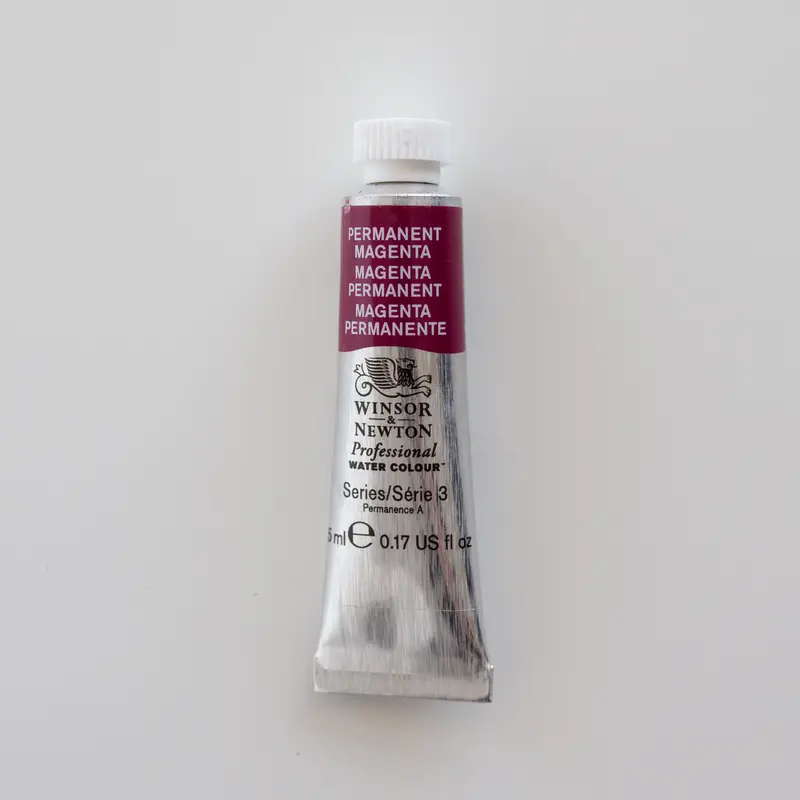 Winsor & Newton Professional Water Colours 5ml Permanent Magenta 3