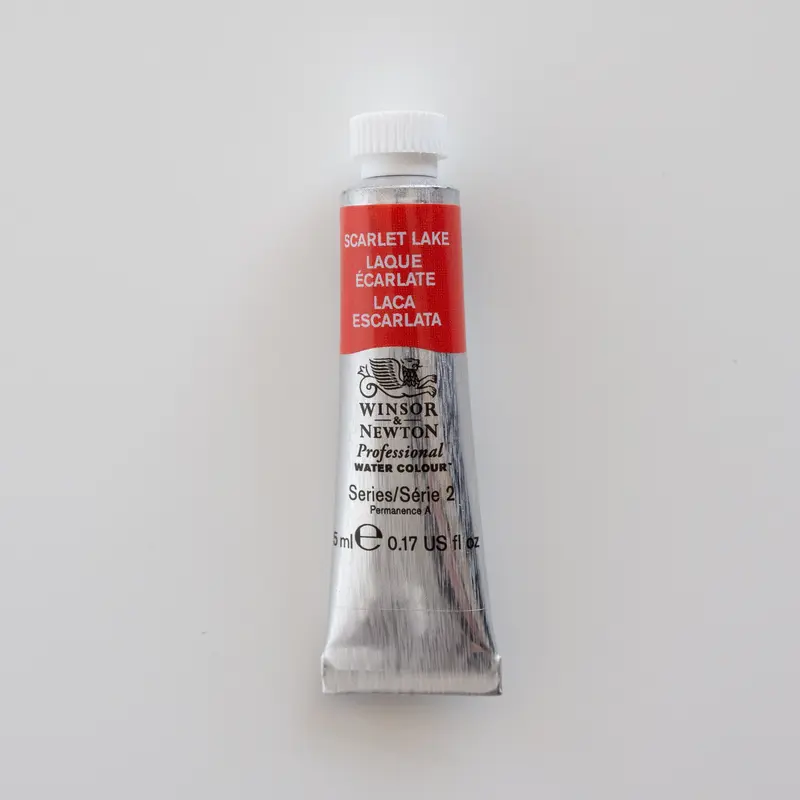 Winsor & Newton Professional Water Colours 5ml Scarlet Lake 2