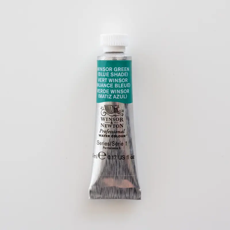 Winsor & Newton Professional Water Colours 5ml Winsor Green (blue shade) 1