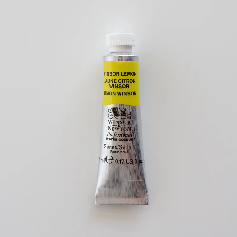 Winsor & Newton Professional Water Colours 5ml Winsor Lemon 1