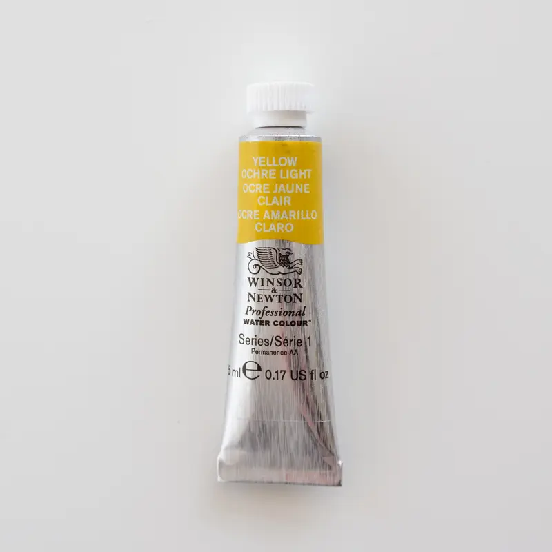 Winsor & Newton Professional Water Colours 5ml Yellow Ochre Light 1