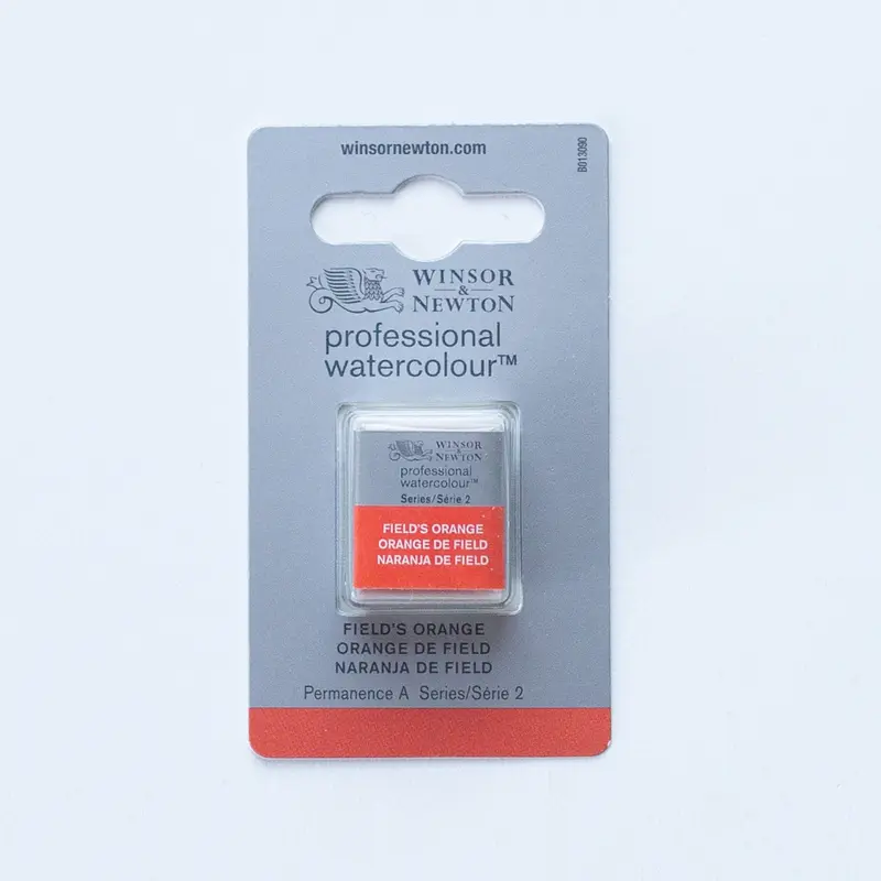 Winsor & Newton Professional Watercolour Halve nap Field's Orange 2