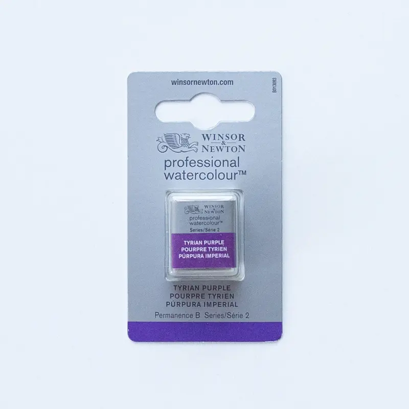 Winsor & Newton Professional Watercolour Halve nap Tyrian Purple 2