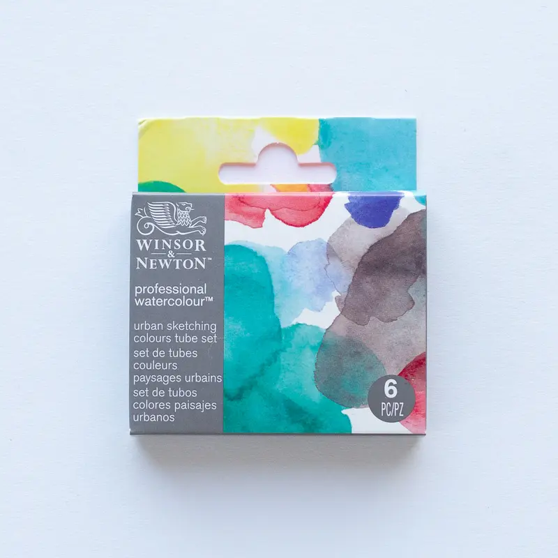 Winsor & Newton Professional Watercolour Set 6x5ml Urban Sketching