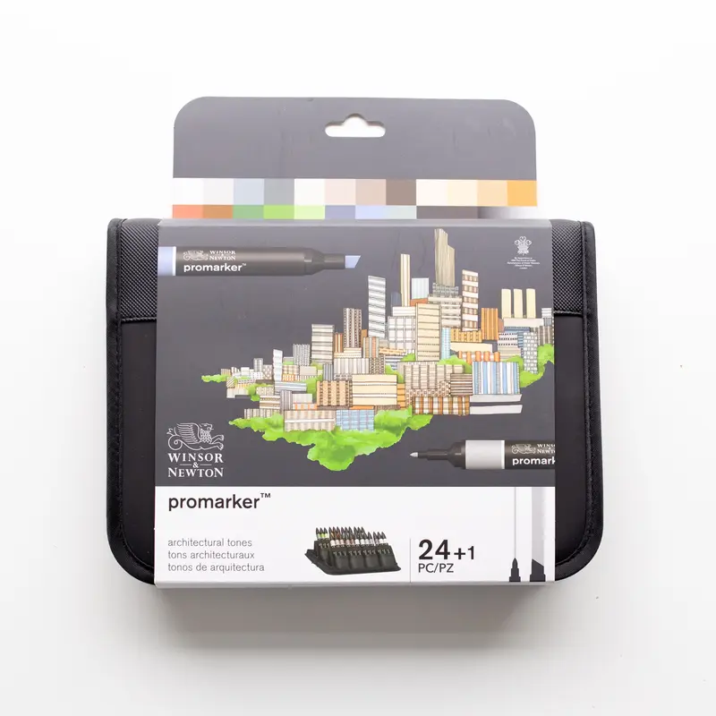 Winsor & Newton Promarker 24 Architecture