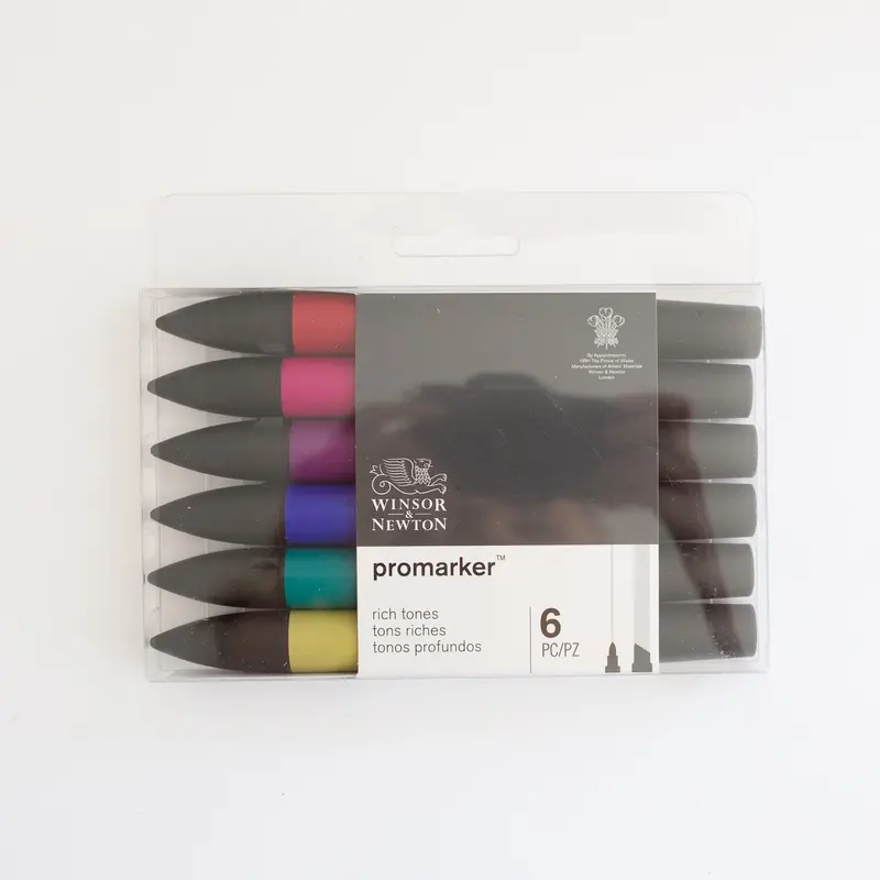Winsor & Newton Promarker Set Rich Tones