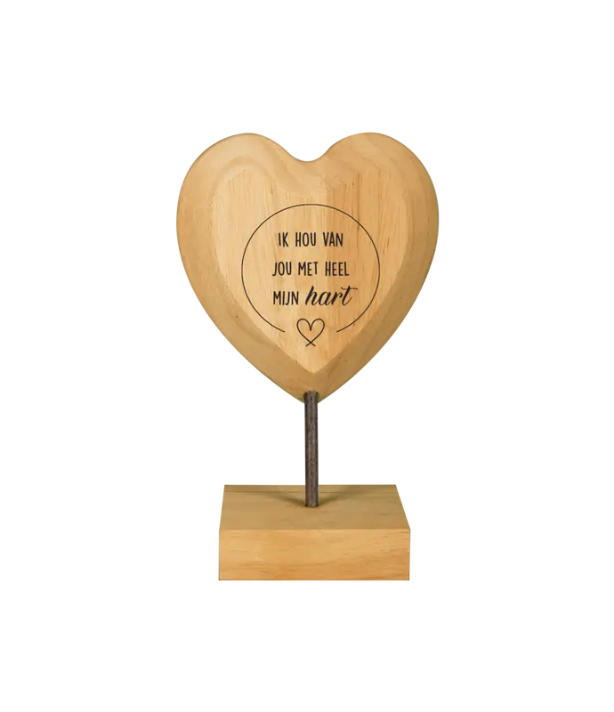 Wooden hearts - Ik hou van jou