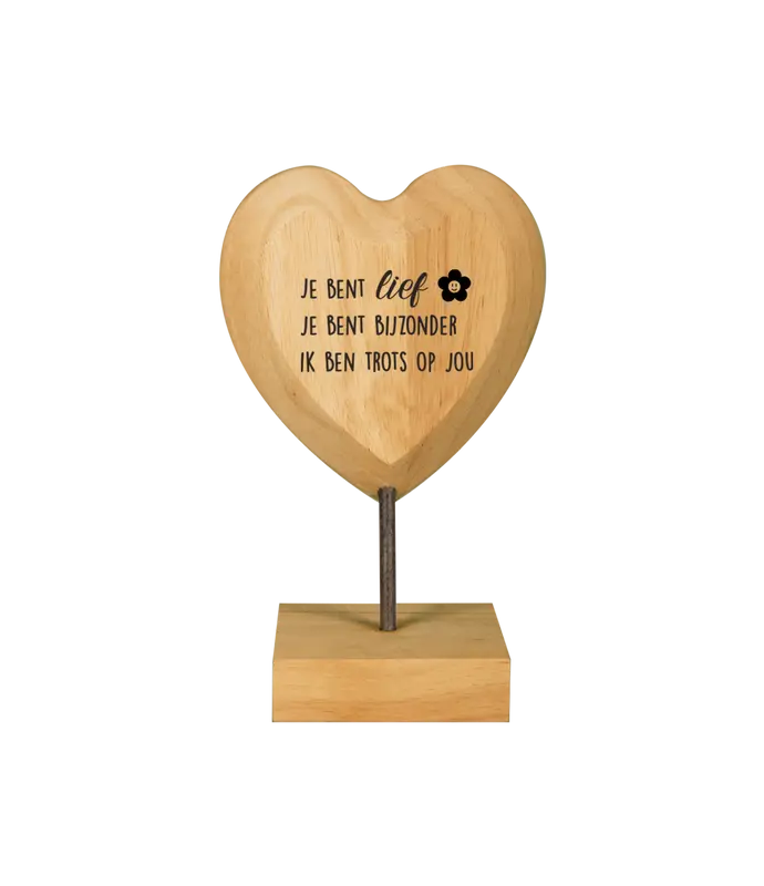 Wooden hearts - Je bent lief