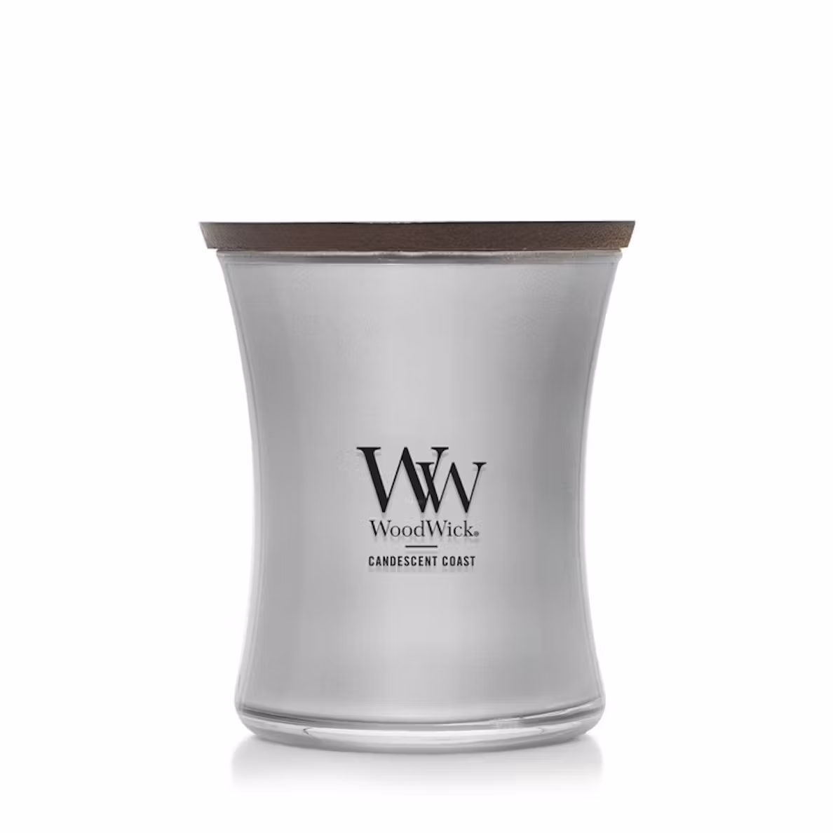 WoodWick Candescent Coast - Silver Metal Collection