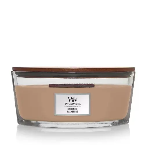 WoodWick Cashmere Ellipse Candle