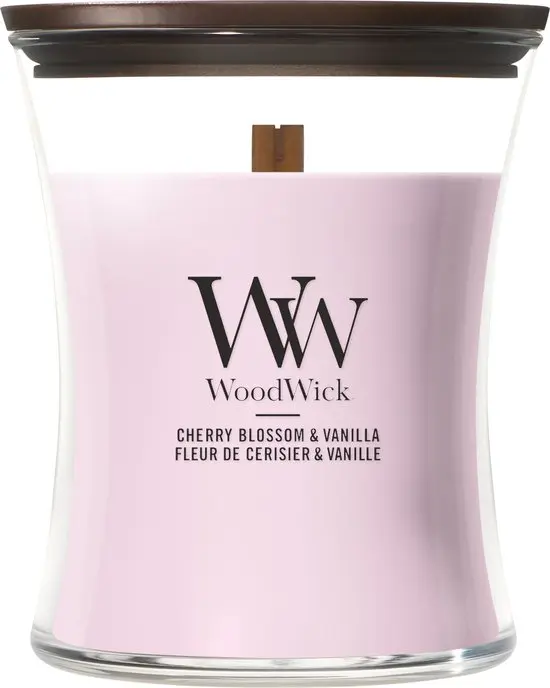 WoodWick Cherry Blossom & Vanilla - Medium