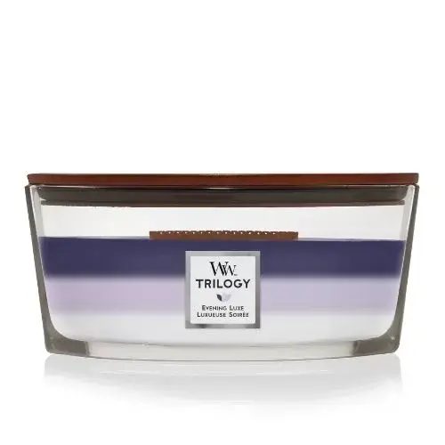 WoodWick Evening Luxe Trilogy HearthWick Flame Ellipse