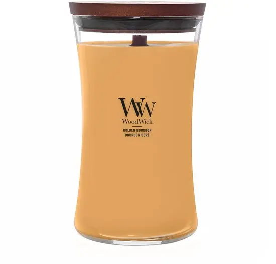 WoodWick Golden Bourbon Large Candle