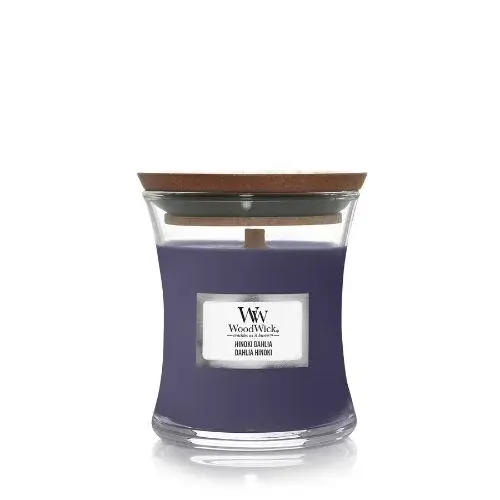 WoodWick Hinoki Dahlia Mini Candle